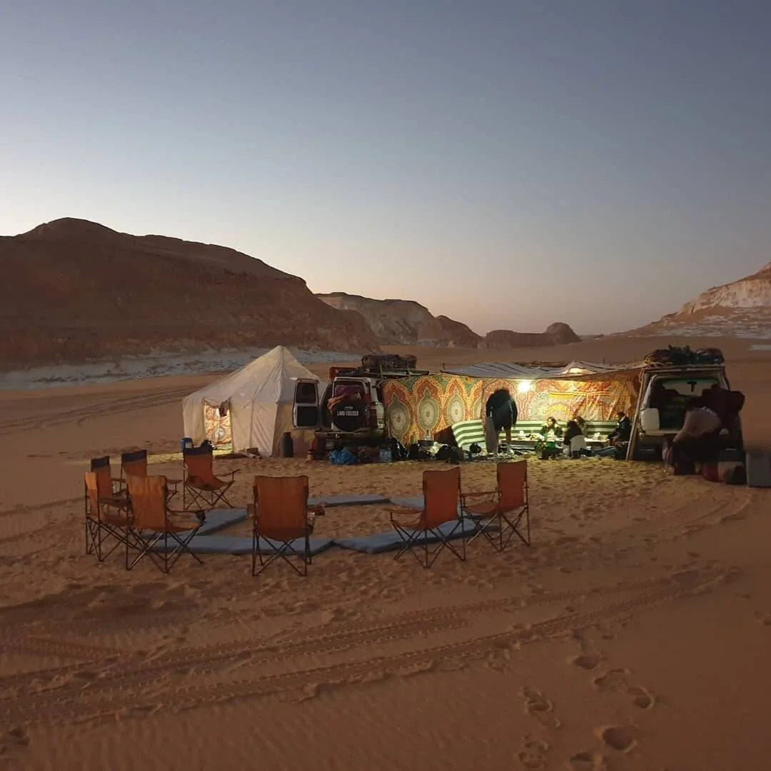 Bahariya-Oase Thermalquellen Gruppentour in Weiße Wüste — view 4