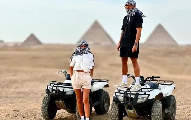 Giza Quad Bike Desert Safari & Camel Ride — Cairo, rated 4.9 on TripAdvisor
