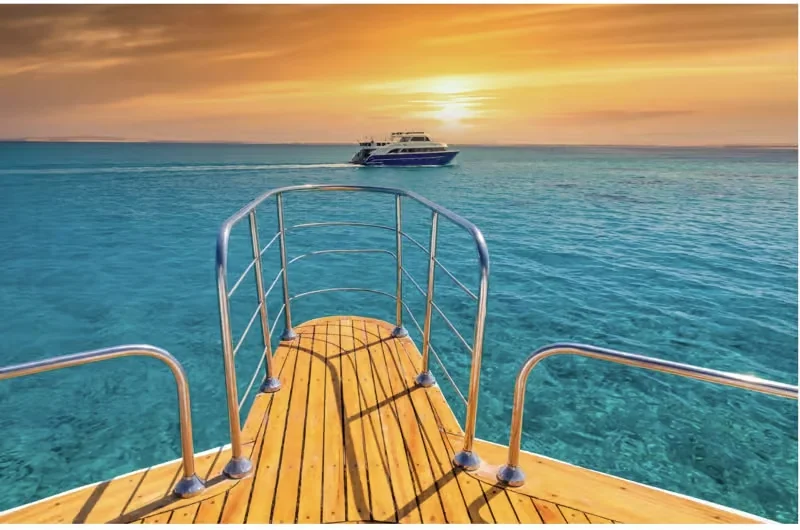 Luxus-Yacht-Kreuzfahrt zur Magawish Island