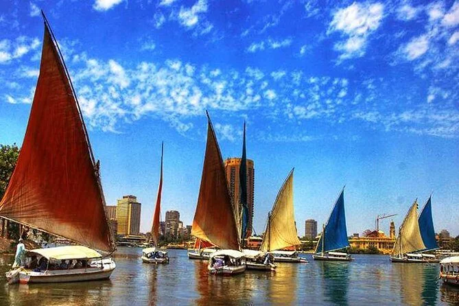 Balade privée en felouque au coucher du soleil sur le Nil au Caire in Le Caire — view 2
