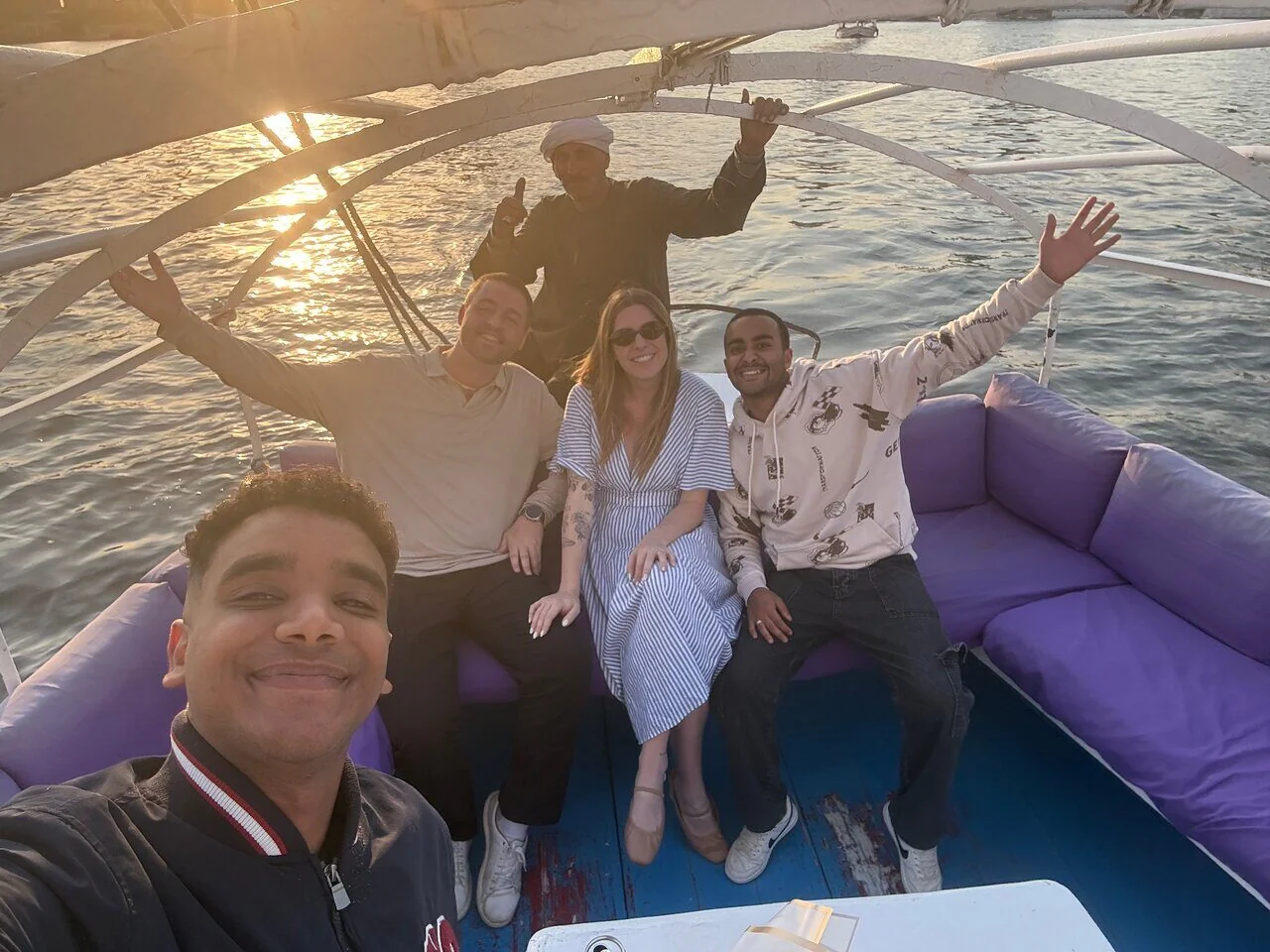 Balade privée en felouque au coucher du soleil sur le Nil au Caire in Le Caire — view 4