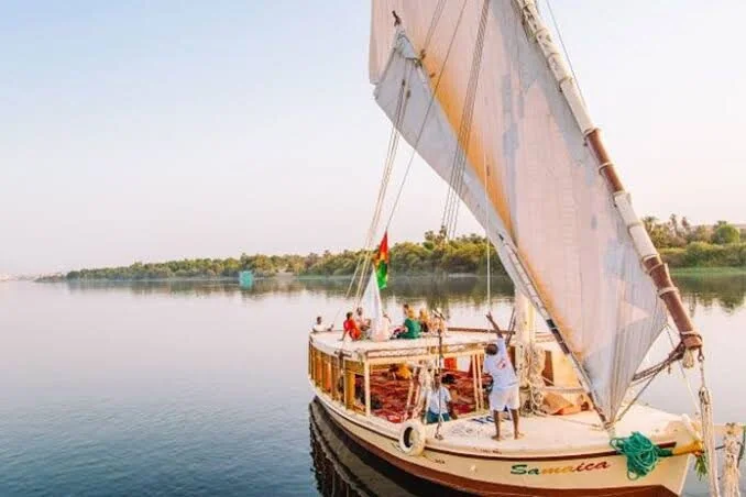 Private Sonnenuntergangsfahrt mit der Felucca in Assuan — view 2
