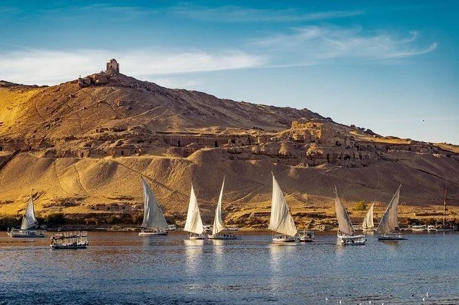 Private Sonnenuntergangsfahrt mit der Felucca in Assuan — view 4