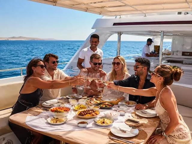 Commodités de yacht privé